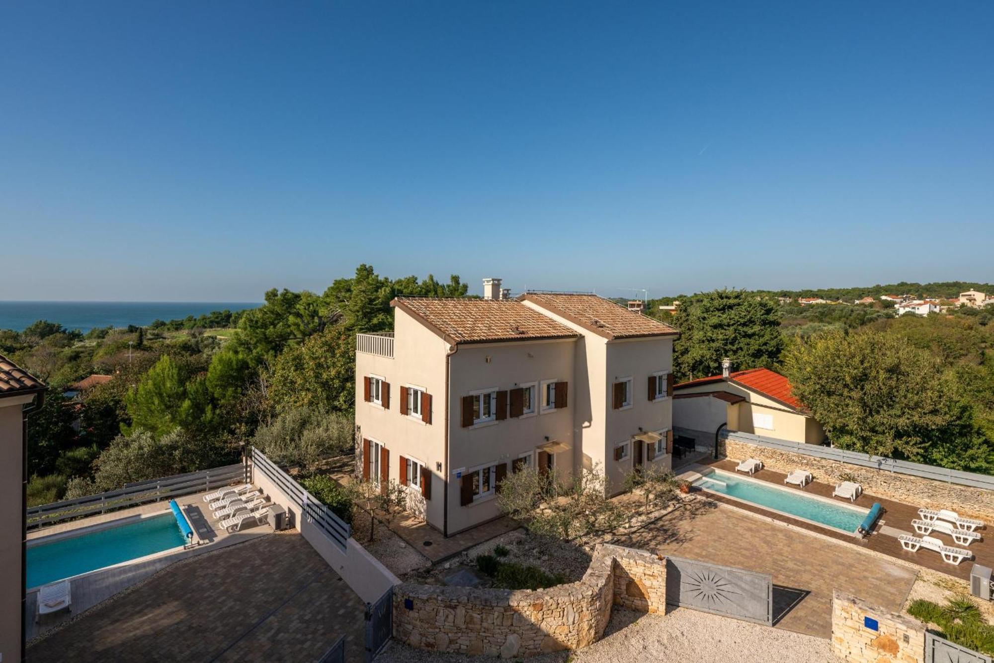 6-Bedroom Villa Chiara With Sea View Premantura Ngoại thất bức ảnh